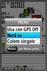 cielo su Garmin 64s