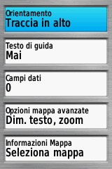mappa Garmin 64s
