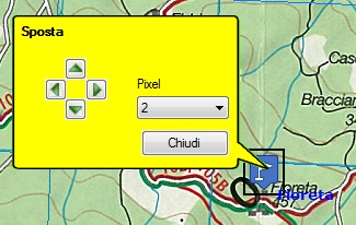 waypoints spostamento