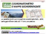 Coordinatometri a carte georeferenziate, guida essenziale