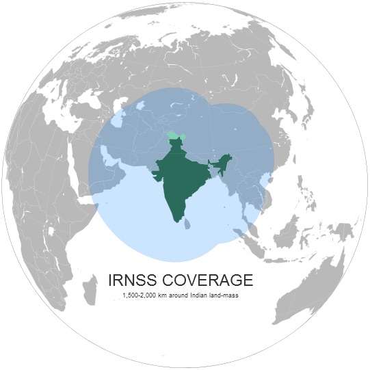 IRNSS COVERAGE