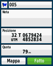 Waypoints-schermata di acquisizione